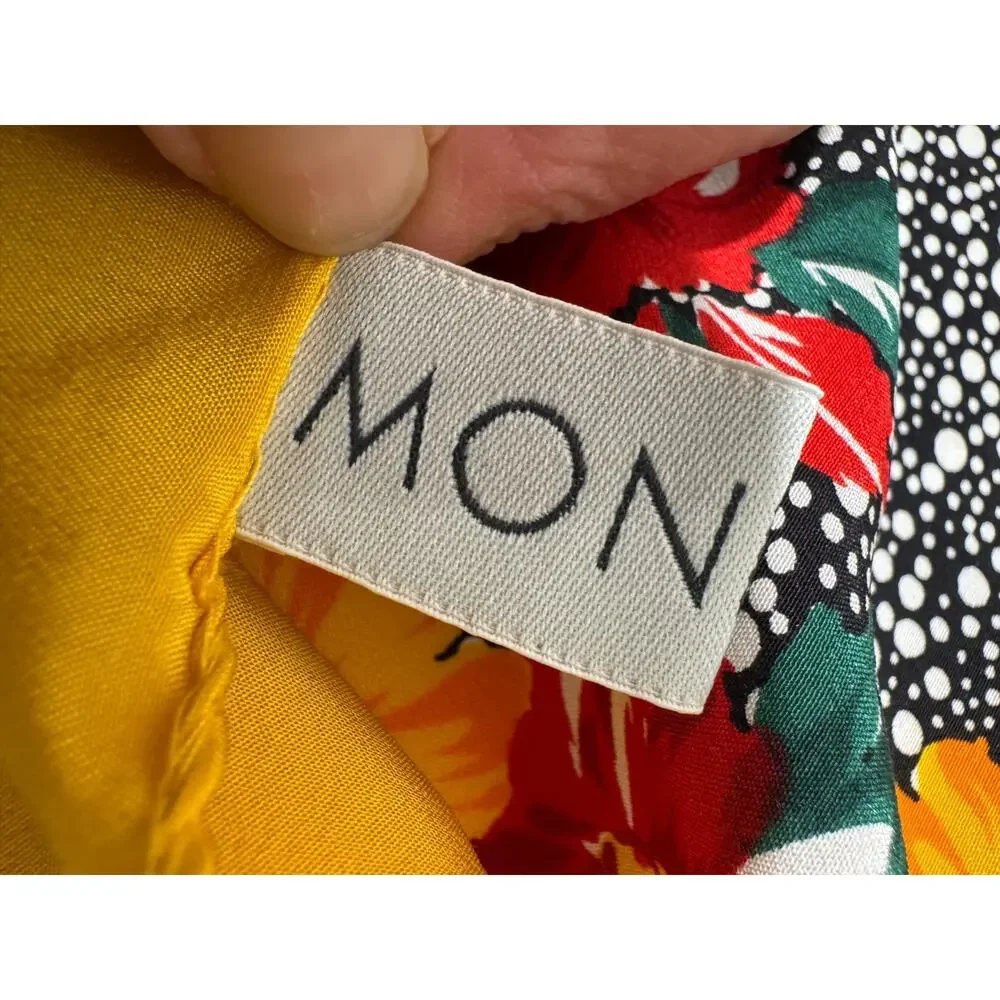 Vintage Mondi Silk Scarf Hand Made in Italy 34